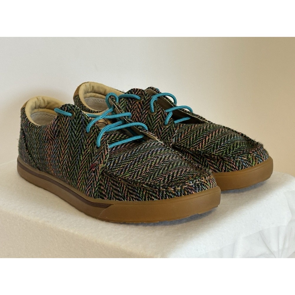 Twisted X Hooey Loper Aztec Southwestern Design Shoes WHYC007 Women Sz 8.5 M